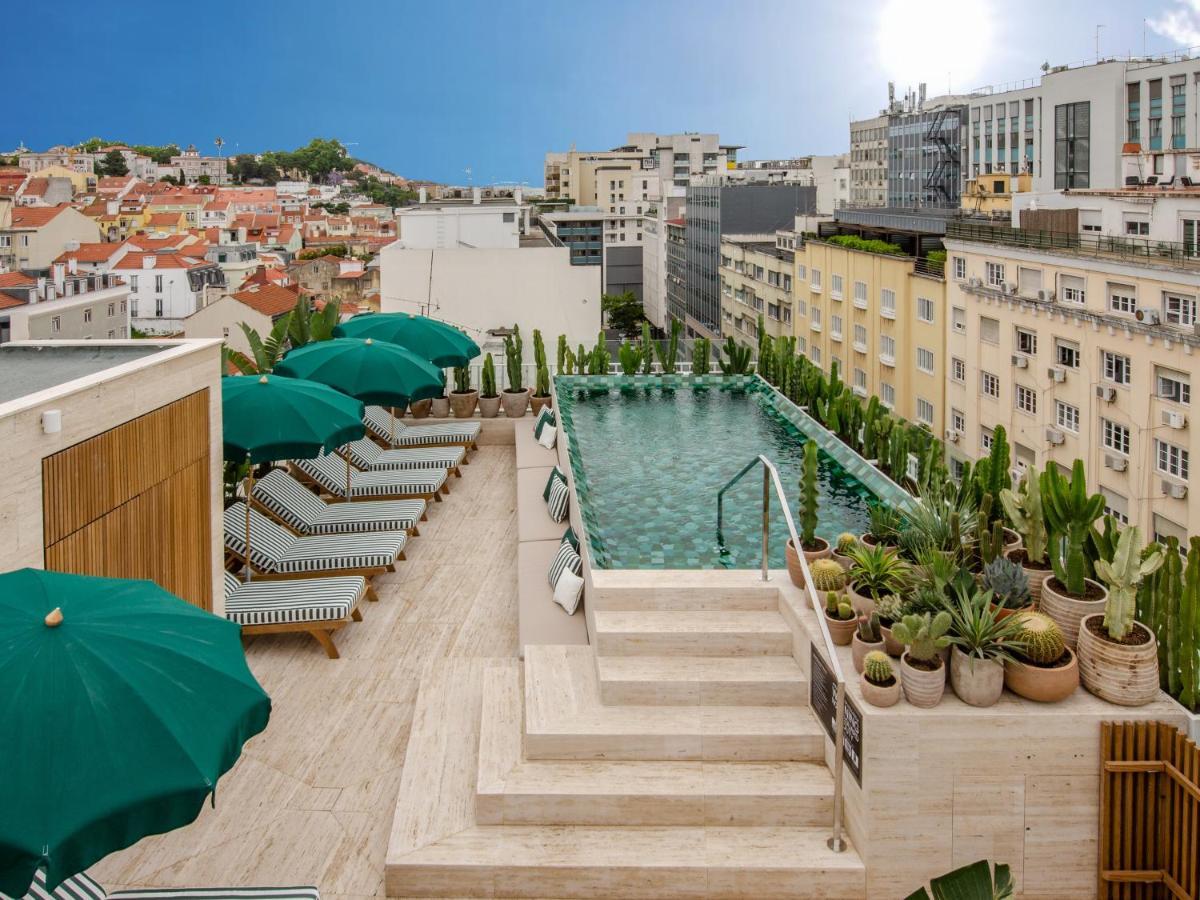 Browns Avenue Hotel Лісабон Екстер'єр фото Rooftop pool
