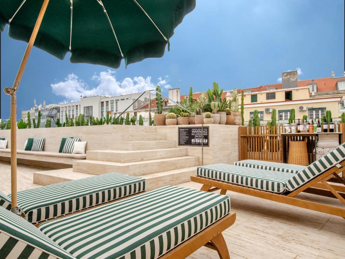Browns Avenue Hotel Лісабон Екстер'єр фото Rooftop terrace